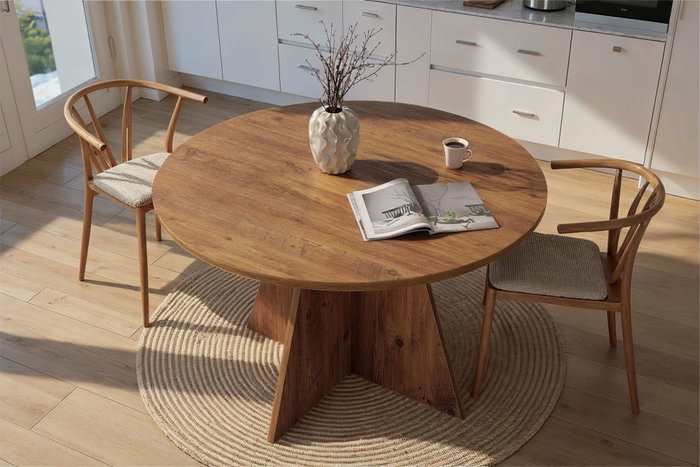 Hanah Home Mesa de Comedor Pino Atlántico